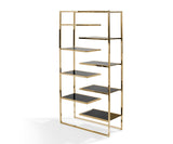 Alba Display Unit Brass Finish