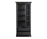 Camden Cabinet With Rustic Black
