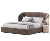 Frankie Bed Brown King