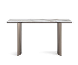 Dalton Console Table White Marble Top