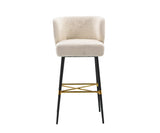 Aria Counter Stool Boucle Ivory