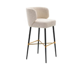 Aria Counter Stool Boucle Ivory